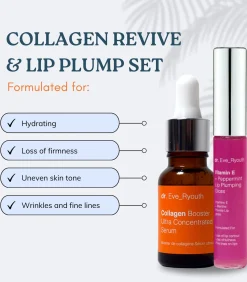 Collageen Serum 15ml + Vitamine E Lip Plumps 8ml