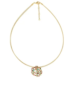 Collier doré Candy Colours
