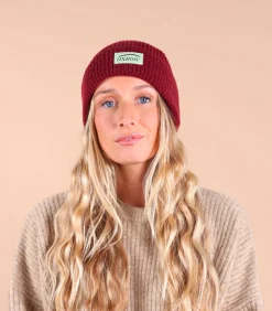 Contrasterende label muts ARIFA