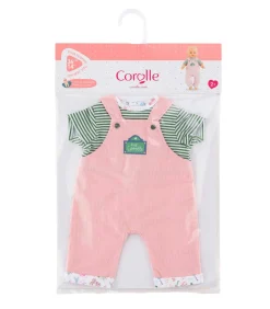 Corolle babypop kleding set - T-shirt en overall 36cm poppen outfit