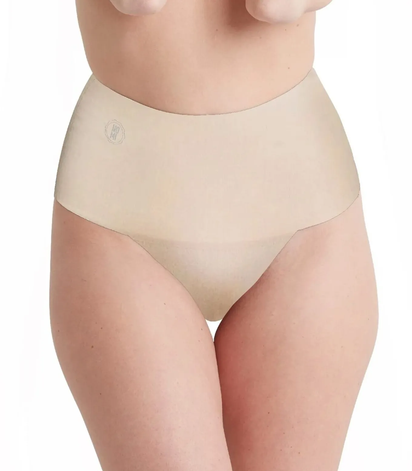 Corrigerende string - Sleek Smooth Thong - Shapewear string - Zwart - Huidskleur
