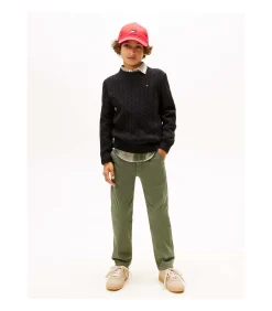 Cotton Cable Sweater