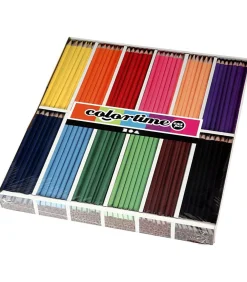 Creativ Company kleurpotloden set - driehoekig, 288 stuks, basiskleuren