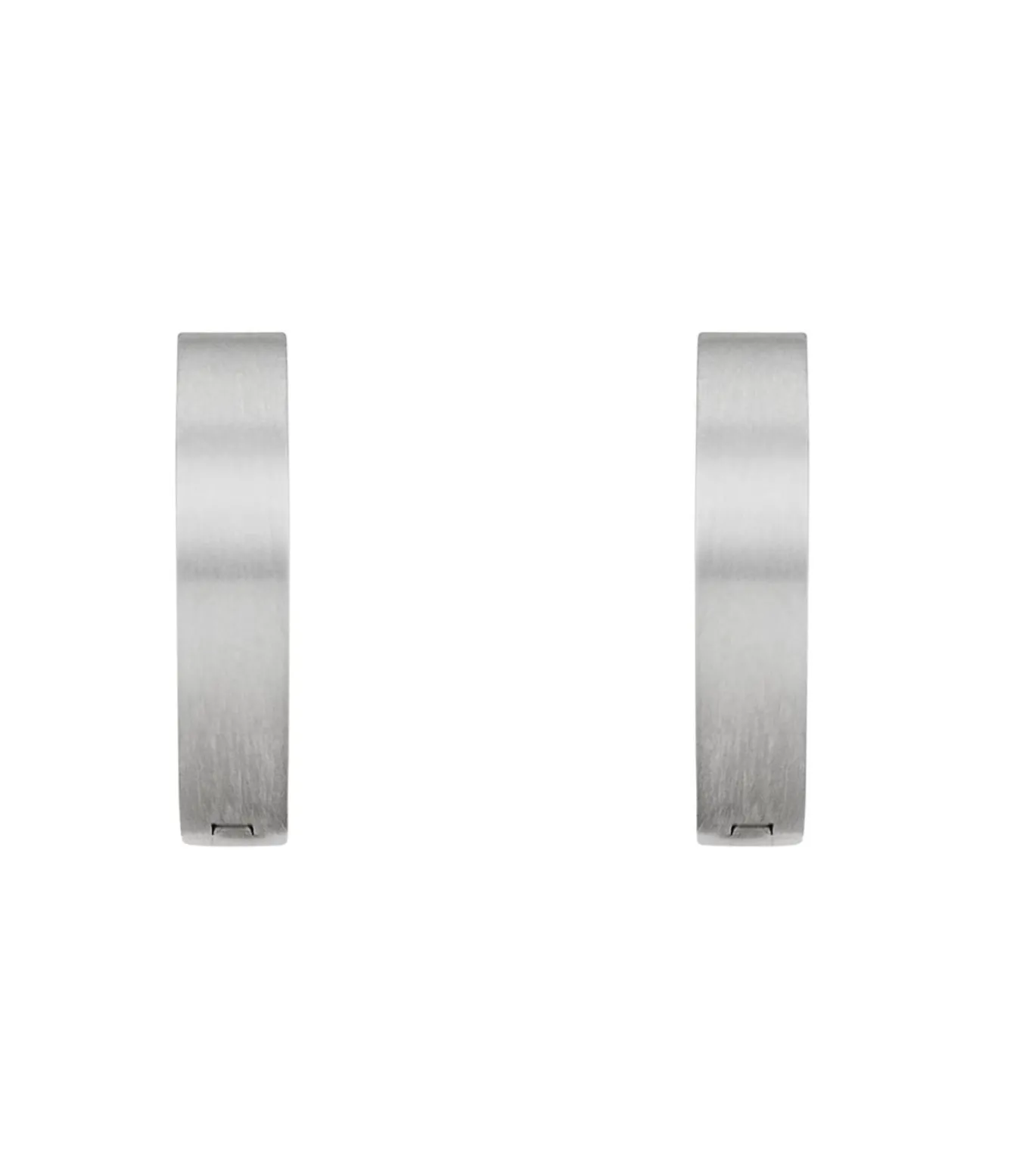 Creolen voor mannen, kruis van roestvrij staal