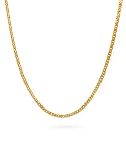 Cuban Link Heren Ketting - Dikke Schakel - 5mm - Goud kleurig