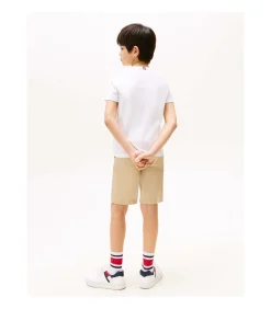 Curved Hilfiger Graphic Tee Ss