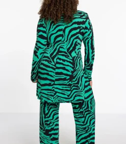 Dames Blazer met dierenprint