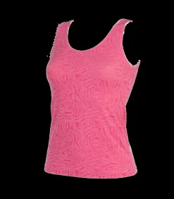Dames hemdje microfiber - Coloured Paint - Microvezel dames onderhemd - Microfiber singlet
