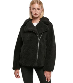 Damesfleece met sherpa