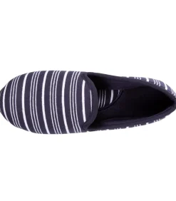 Damesslippers charentaise Gestreept