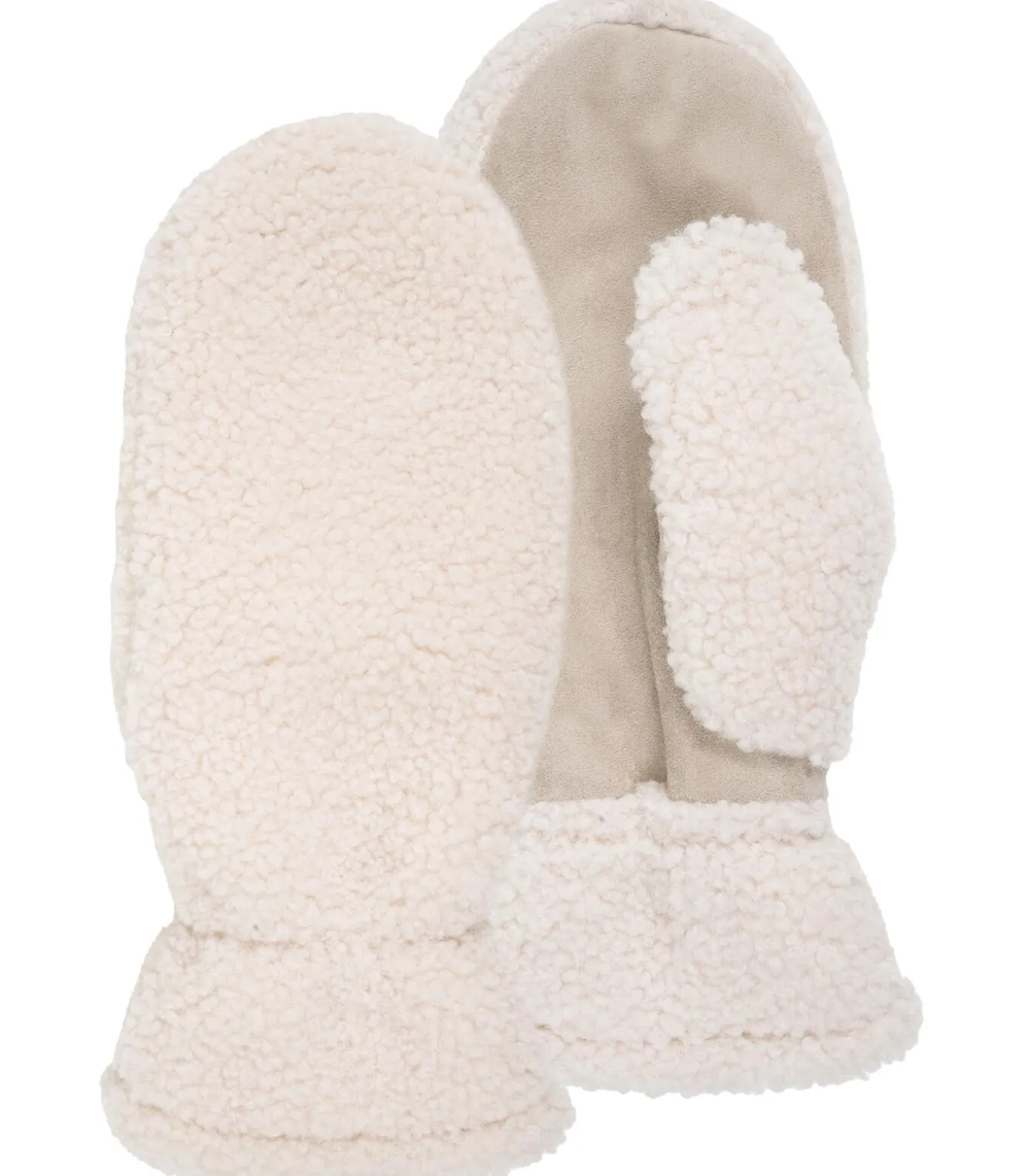 Dameswanten sherpa crème