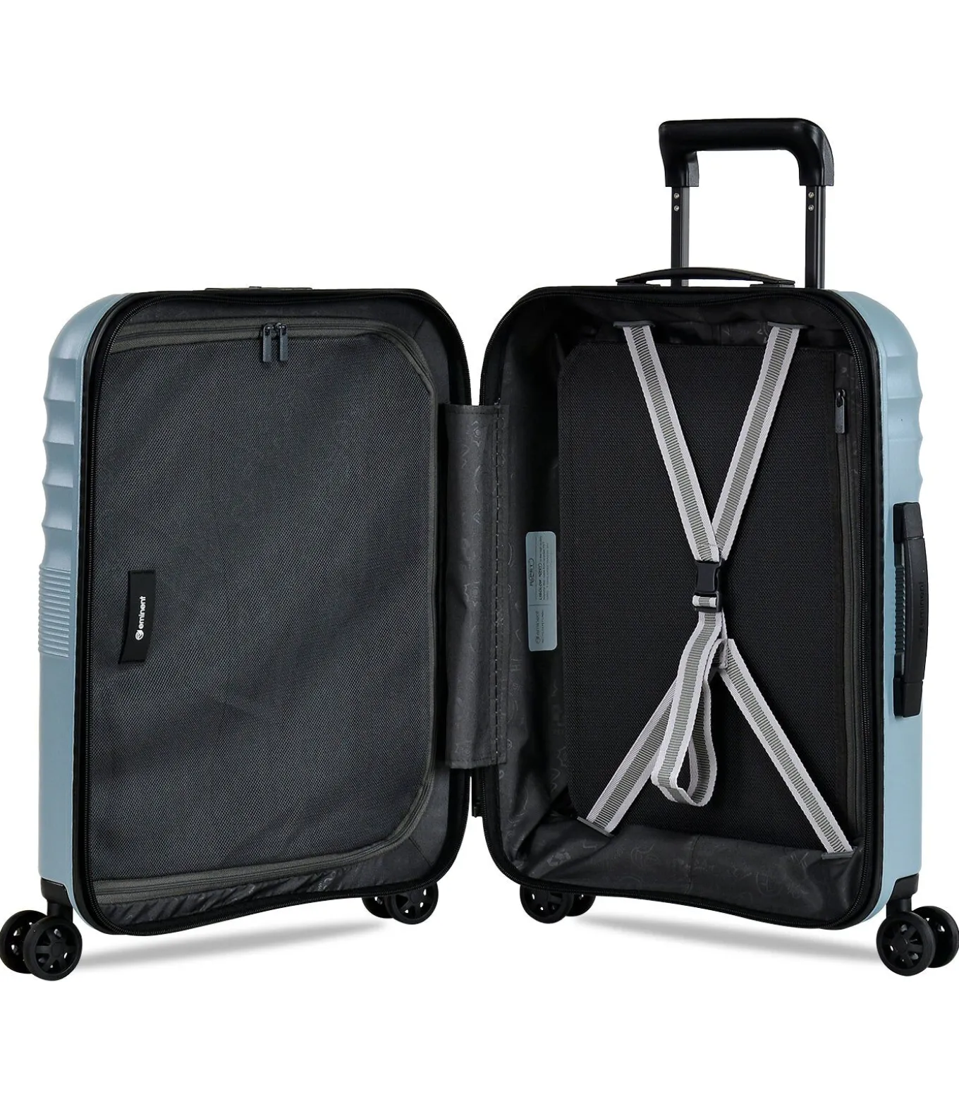 Dandelion Handbagage Koffer 4 Wielen Blauwe