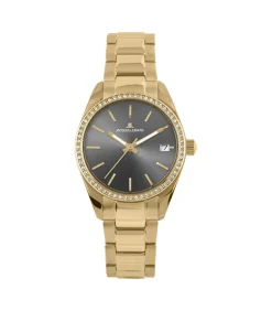 Datum horloge Derby Grey - Gold