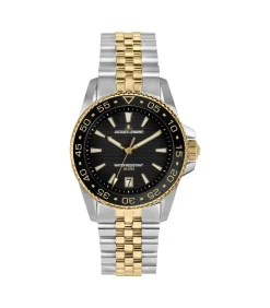 Datum horloge Liverpool Diver Black - Gold