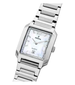 Datum horloge On The Square Mother-of-pearl