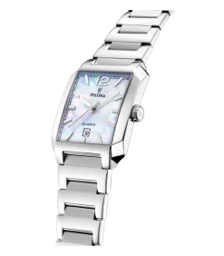 Datum horloge On The Square Mother-of-pearl
