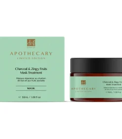 DB Cranberryolie en Jeneverbesolie Nachtcrème + DB Houtskool en Pittige Vruchten Masker Behandeling