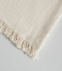 Deken 1 persoon Carino 160x220 cm Licht beige