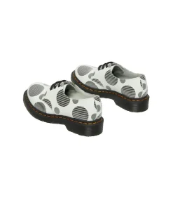 Derby schoenen Dr. Martens 1461 Polka Dot Smooth wit
