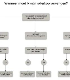 Dermarollerkop maat L met naaldjes van 1.2 mm