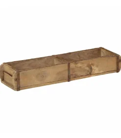 Dienblad met opslag 4 pcs Bruin 60.5 x 15 x 9 cm