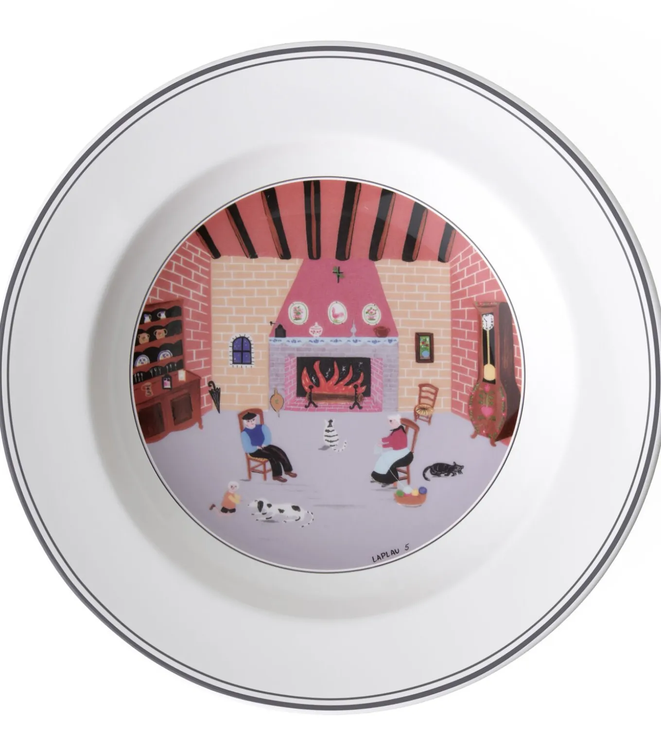 Diep bord Open haard Design Naif