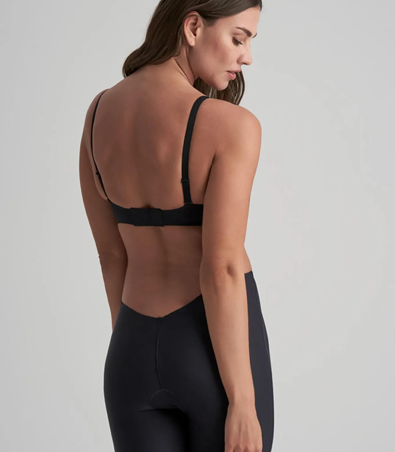 Diepe Duik Strapless Bh | Zwart M