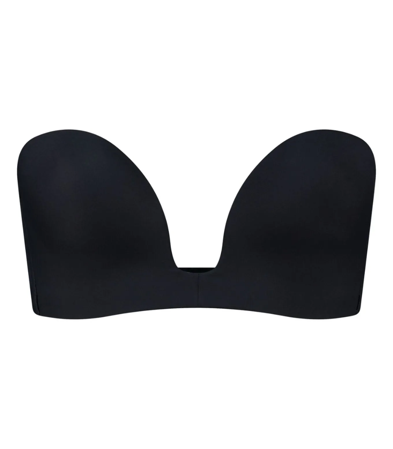 Diepe Duik Strapless Bh | Zwart M