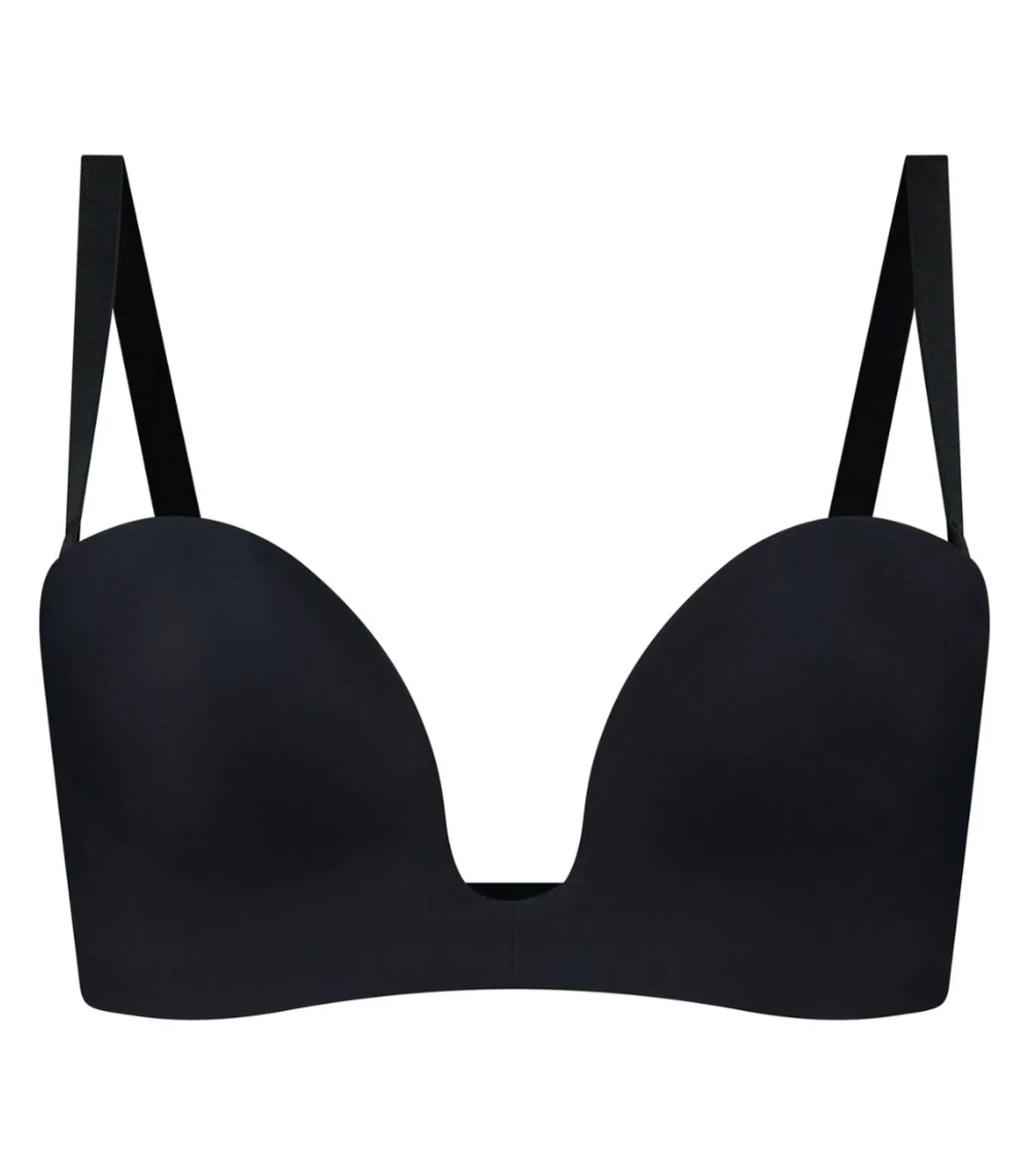 Diepe Duik Strapless Bh | Zwart M
