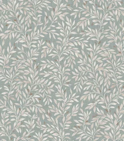 Ditsy Leaf Blauw 10mx52cm