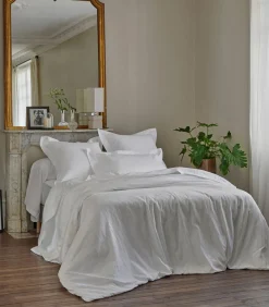 DIVINE Blanc - Laken Jacquard katoen