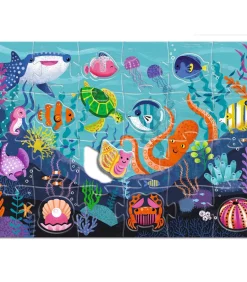 Djeco puzzel reuzenformaat onderwaterwereld - FSC MIX