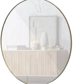 Doutzen Spiegel - Metaal - Goud - 115x115x5