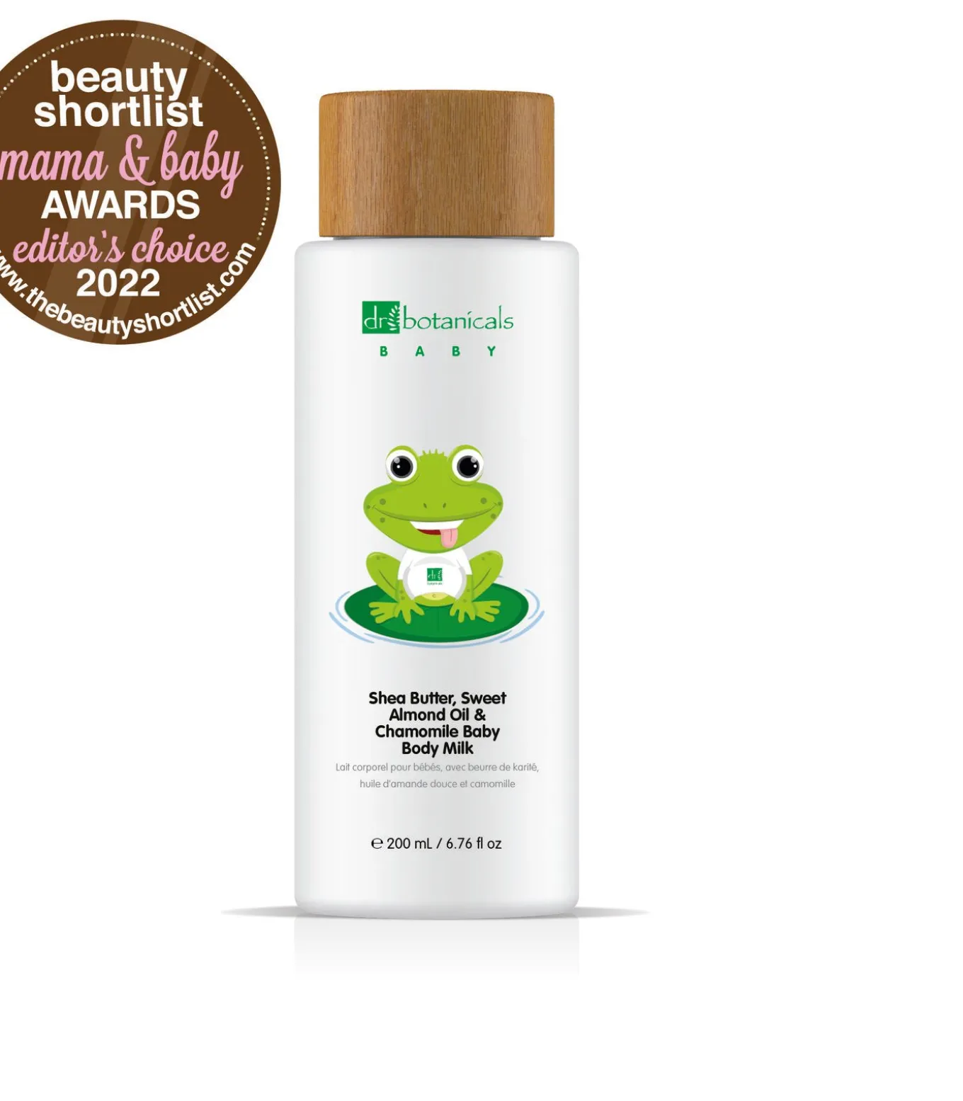 Dr Botanicals Zoete Amandelolie & Kamille Baby Bodymelk