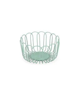 Draadmand 19xH10cm groen Flores