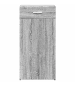 Dressoir 45x42,5x93 cm bewerkt hout grijs sonoma eikenkleurig