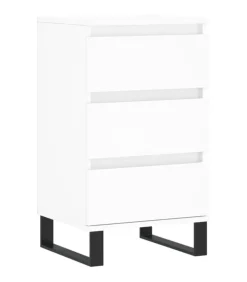 Dressoir 40x35x70 cm bewerkt hout wit