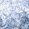 DUTCH WALLCOVERINGS Behang Liquid Marble blauw