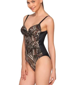 Eendelig voorgevormd balconette zwempak MARTINI