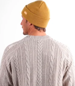 Effen muts met boord CRAIG