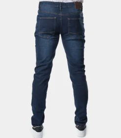 Effen 5-pocket slim-jeans