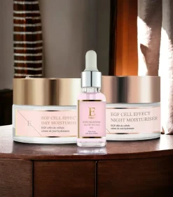 EGF Dag Moisturizer + EGF Nacht Moisturier + Rozenbloesem Gezichtsolie