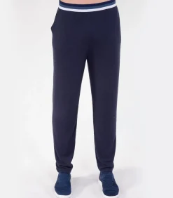 Elastische herenbroek marine