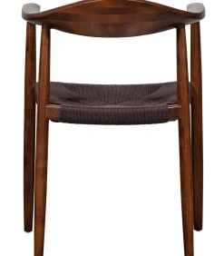 Embrace Eetkamerstoelen - Beukenhout - Donkerbruin - Set van 6