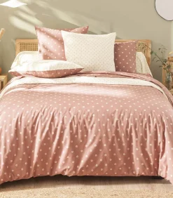 Emiko - Hoeslaken van bamboe met print