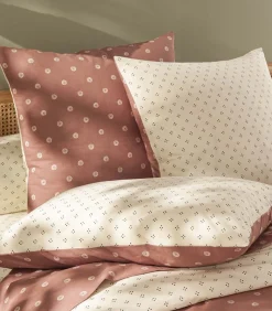 Emiko - Hoeslaken van bamboe met print