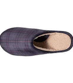 Ergo pantoffels zwart Tartan