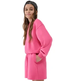 F1479 - Sweatshirt - Roze