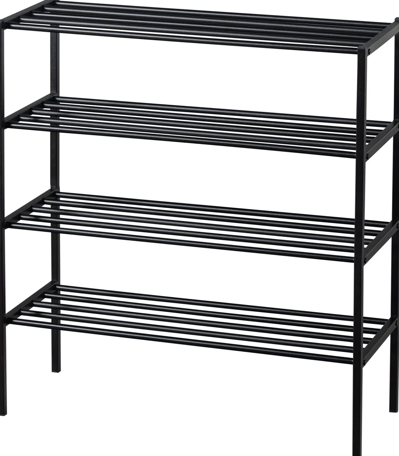 Ferro Schoenenrek - Metaal - Zwart - 80x85x35