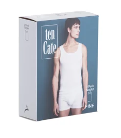 Fine Singlet Wit 2-Pack